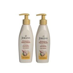 Jergens Moisturizing Hand Wash Enriching Shea Butter 8.45fl.oz Each (2pk)